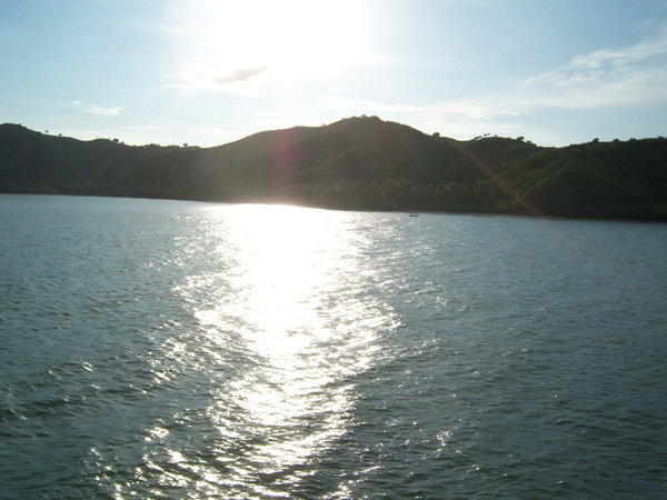 ferry ride to Lombok