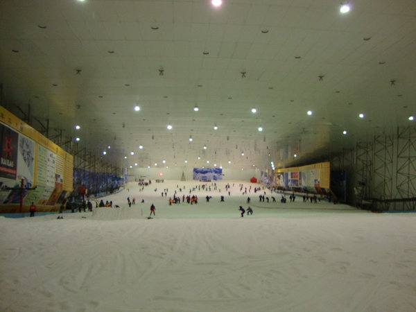 indoor skiing