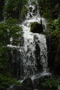 fake waterfall