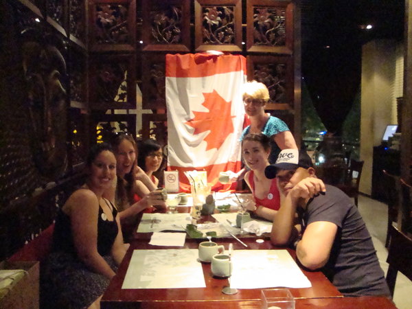 Happy Canada Day! in Shanghai (Simply Thai)