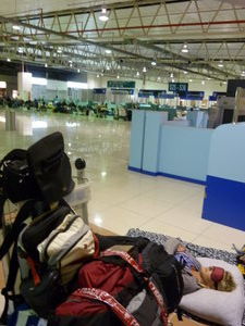 Kuala Lumpur Airport Sleeping Arragements