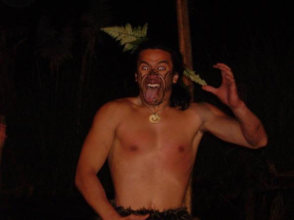Face of maori