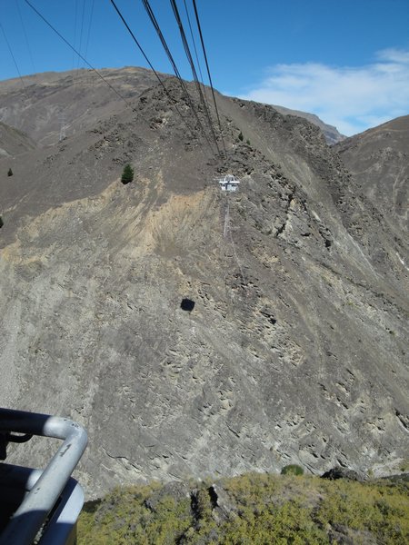 The bungy platform is there somewhere