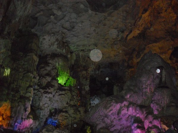The Cave on an Halong Bay Island
