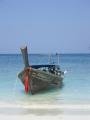 Our Long Tail boat at Bamboo Island!!!