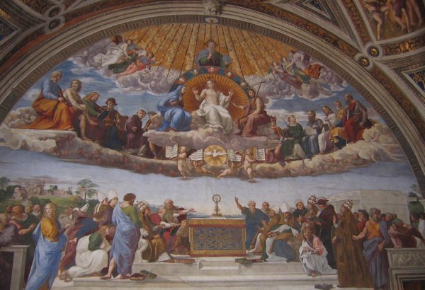 Raphael-Disputation over the Most Holy Sacrament