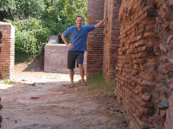 Ostia Antica - Me in Ancient House