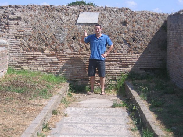 Ostia Antica - Me in Mithraic Cult Complex