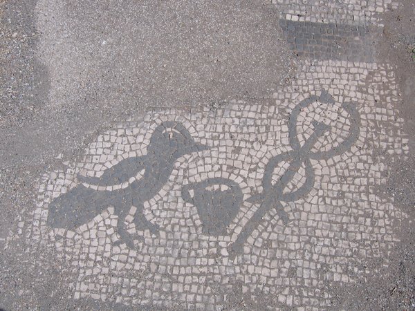 Ostia Antica - First level of Mithraic Cult 