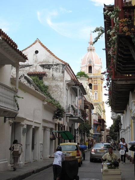 The Streets of Cartagena