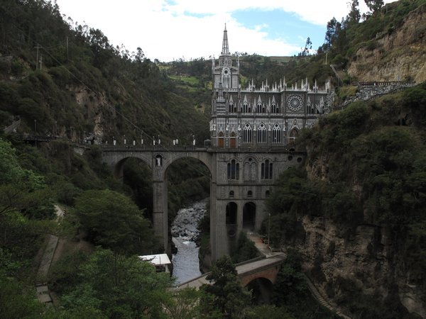 Amazing church we drove past on the way to Ecuador