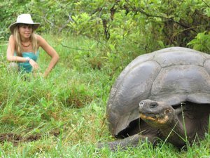 Carrie the Explorer vs the ancient and wise tortoise