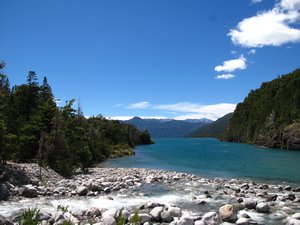 Patagonian lake: Lago Puelo