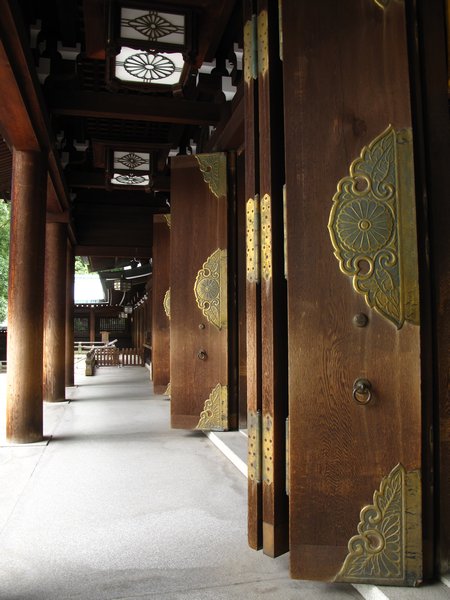 Temple doors