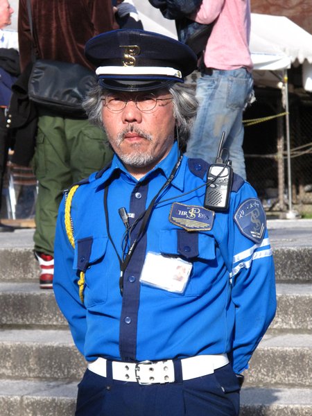 It's not like they really need police in Japan!