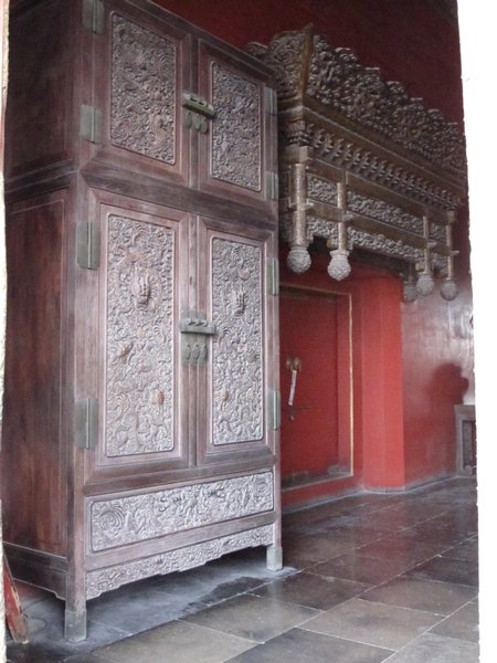 Very Detailed Carved Wood Furniture