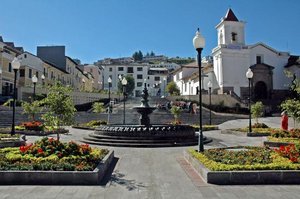 Quito in der Naehe vom Hostel