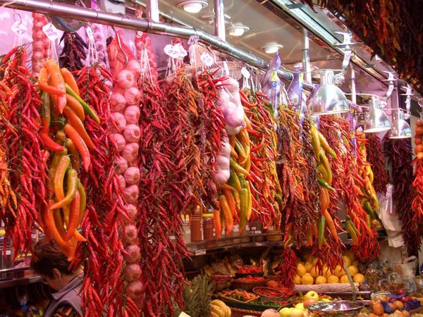 Peppers in the Mercado