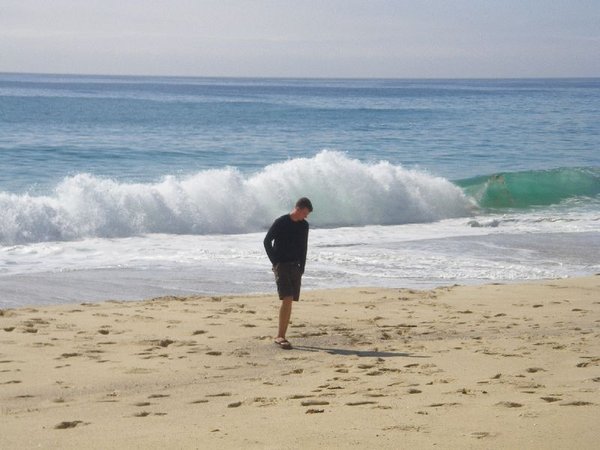 jonas at the beach