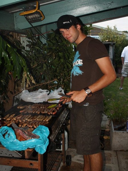 me doing the bbq