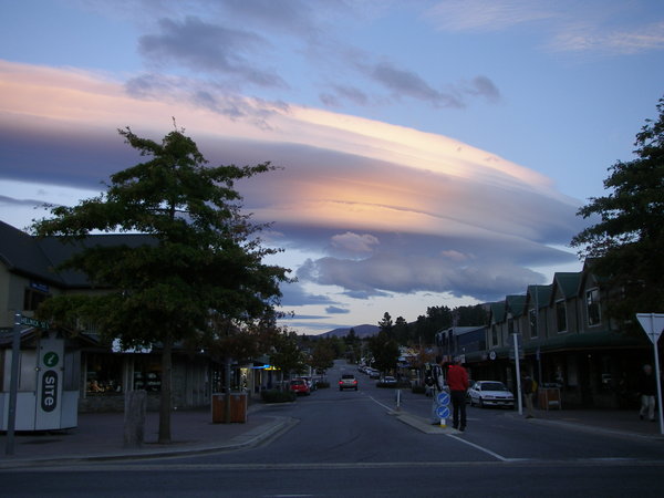 cloud over wanaka