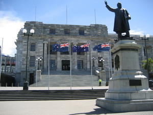 NZ flags flying!
