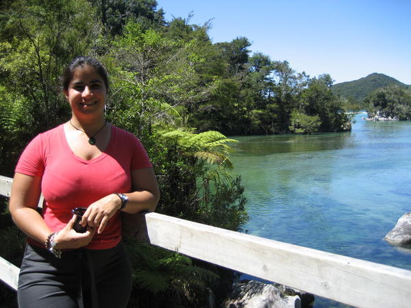 Me in the Abel Tasman National Park