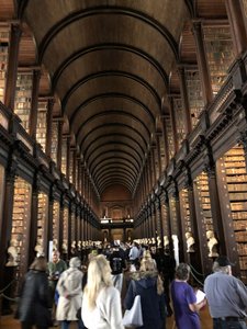 The Library at Trinity College in Dublin