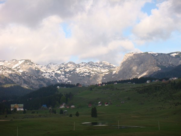View from Ski Hotel in Zabljak