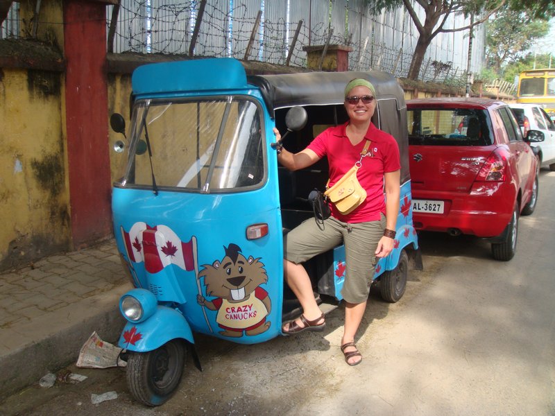 THe first time we saw our Rick Shaw - We love it
