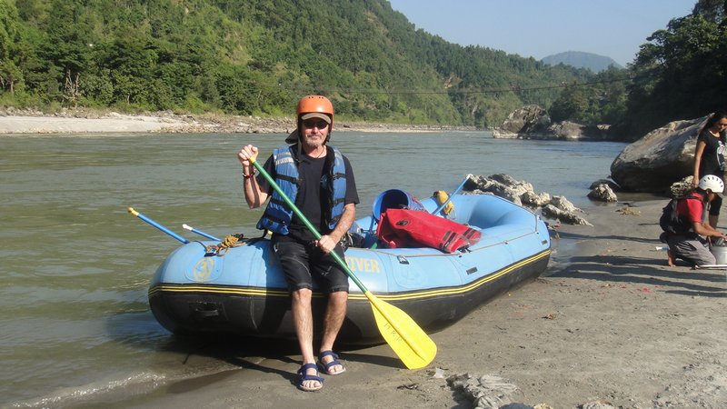 Rafting on the Trisuli River