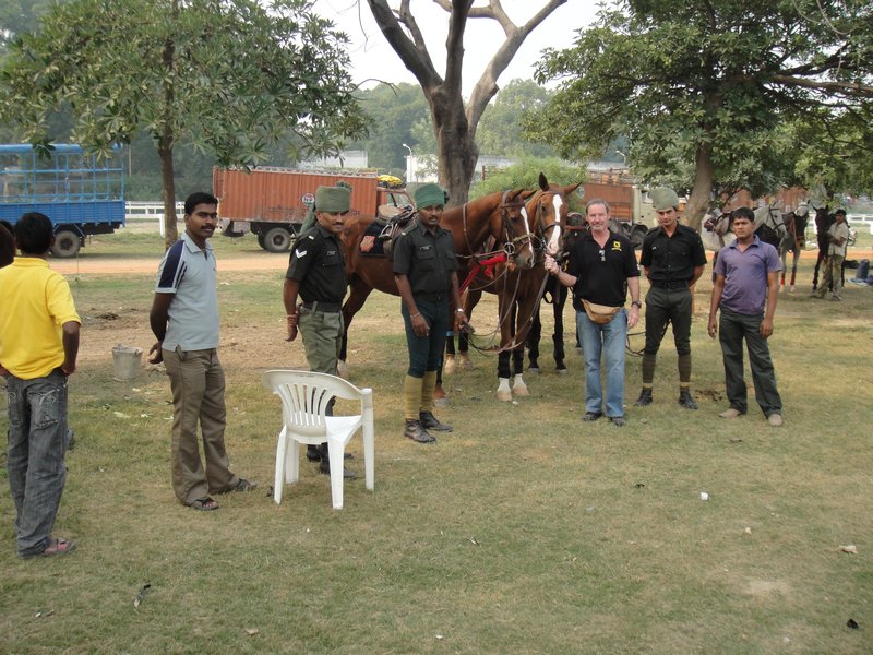 The Corporals horses and grooms