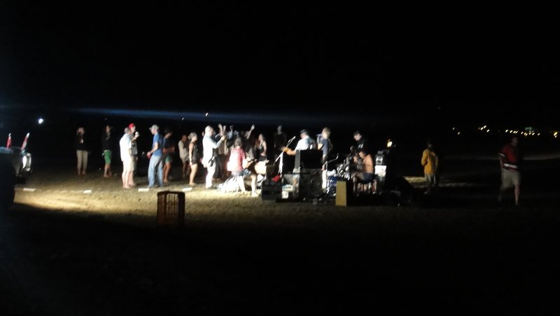 The Durgas playing on the Beach at Sinop, Turkey on the Black Sea