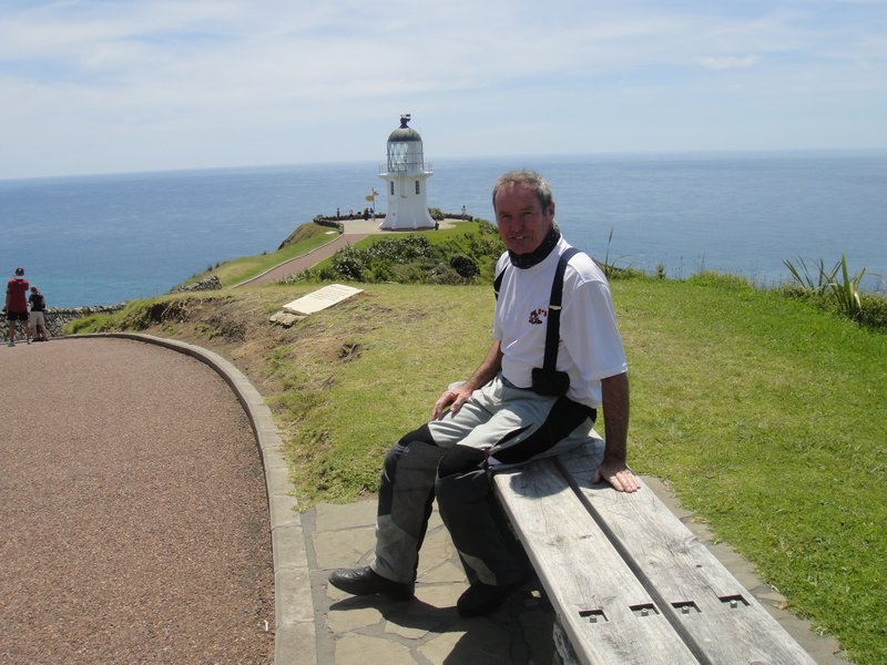 The lighthouse at the northerly most point of New Zealand