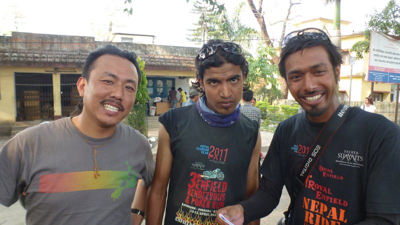 Our Support team - Sonam, Ram, Sabin