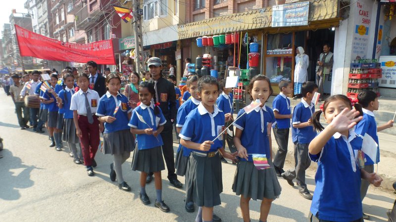 Celbrating Buddha's Birthday in Kathmandu