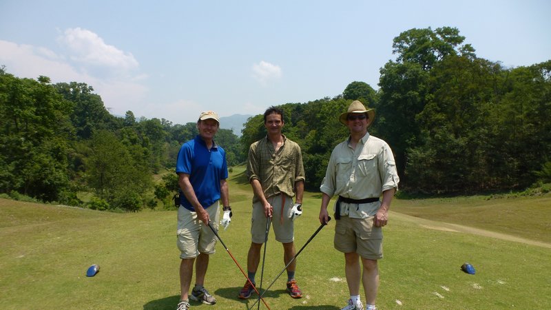 Golfing in Nepal
