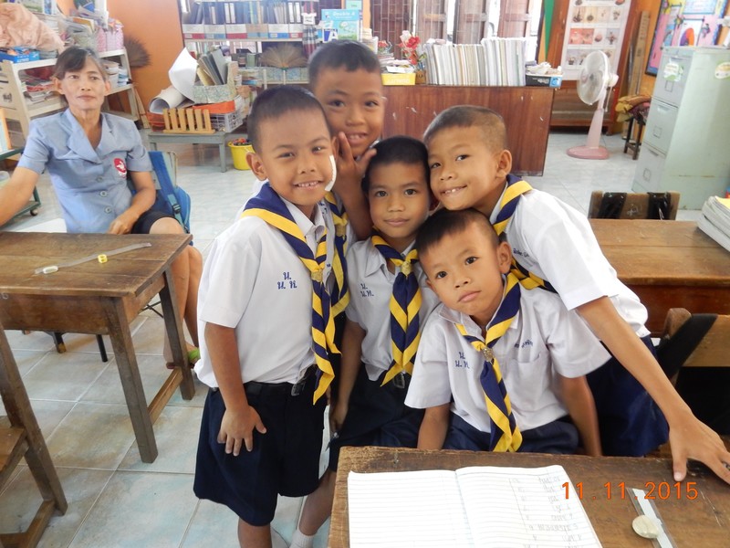 Buddha school inn Cambodia
