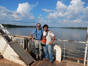 Mike and Moe, our Cambodia guide