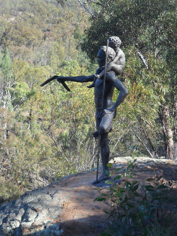 "Sculptures in the Scrub" in Dandry Gorge