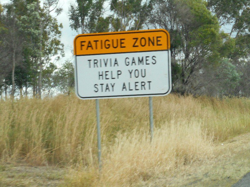 Fatigue Zone Trivia Game Boards