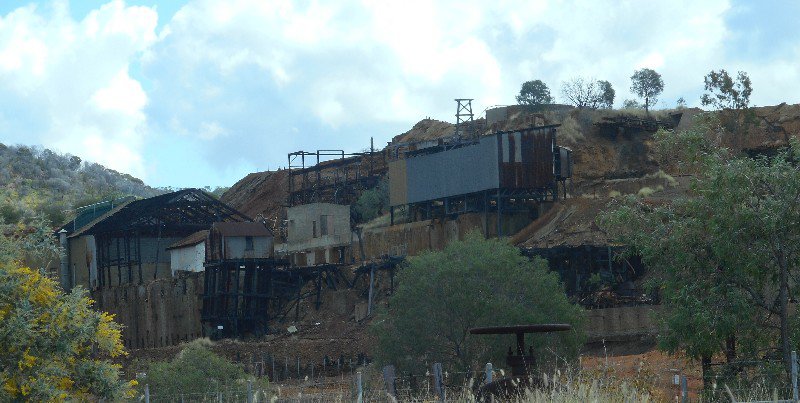 The Original Underground Mine at Mt Morgan 
