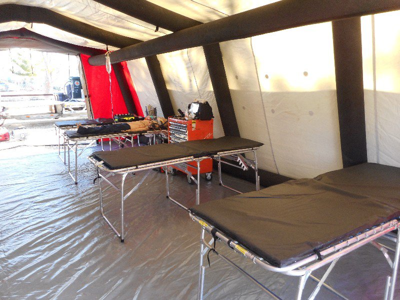 A Field Hospital, Emergency Services Day