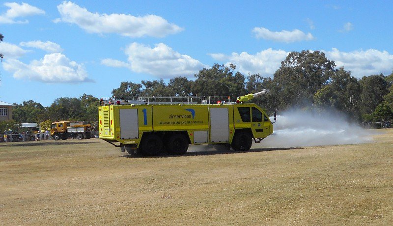 The Aviation Rescue Fire Fighting Truck