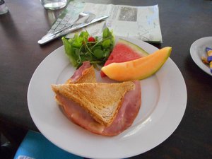 Toasted Ham Sandwich Butterfly House Style