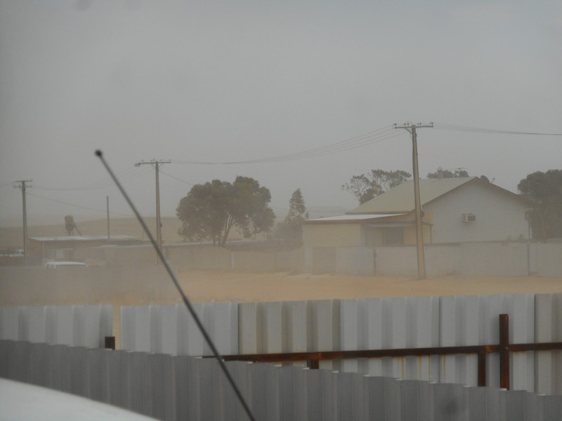 The Dust Storm, Coober Pedy