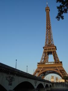 Eiffel Tower with Bridge