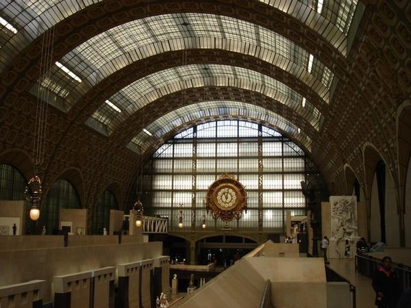 Interior of Musee d'Orsay