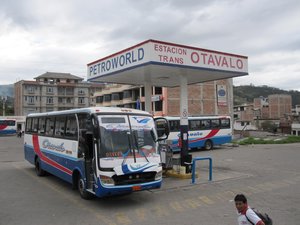 Leaving Otavalo