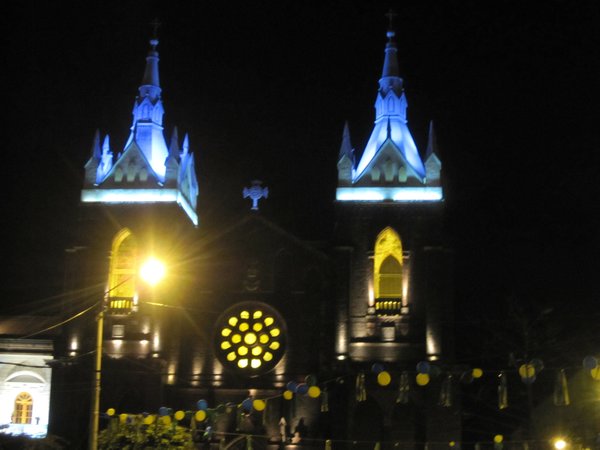 El Catedral at night